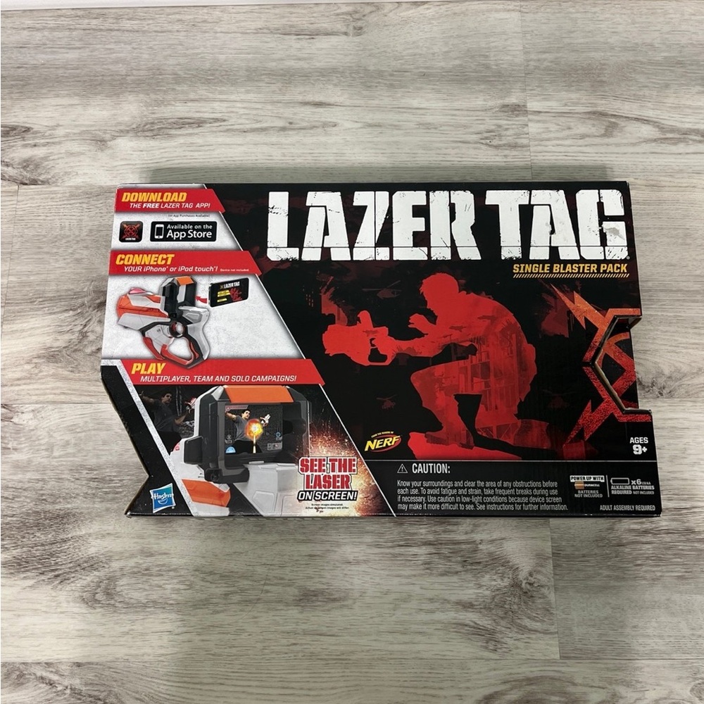 Hasbro Lazer Tag Single Live Action Blaster Pack